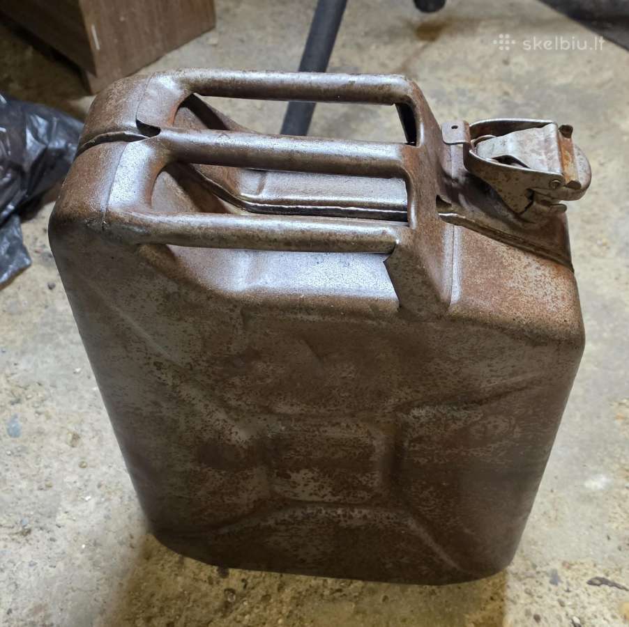 Originalus Wehrmacht kanistras 20l, 1943 m. - nuotraukos Nr. 4