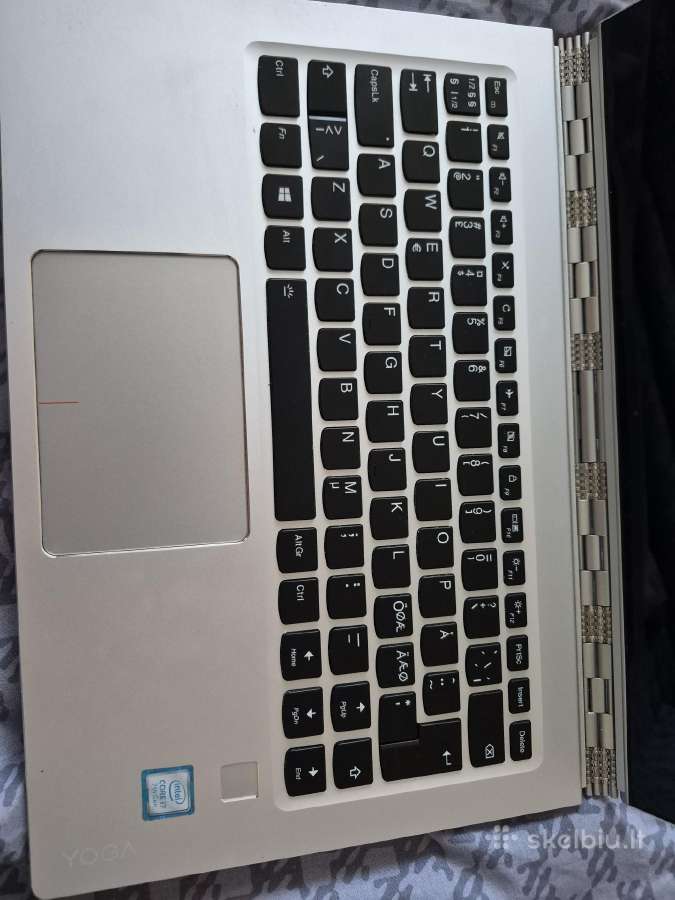 Nešiojamas kompiuteris Lenovo yoga 910-13ikb - nuotraukos Nr. 4