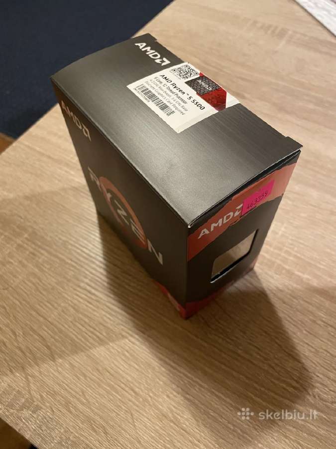 Ryzen 5 5500 cpu Box su Amd cooleriu - nuotraukos Nr. 2