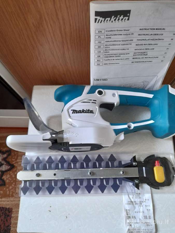 Akumoliatorinės žolės pjovimo žirklės - nuotraukos Nr. 10
