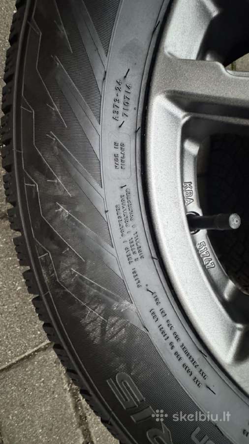 Nauji ratlankiai R15 su padangomis Nokian 195/65 - nuotraukos Nr. 9