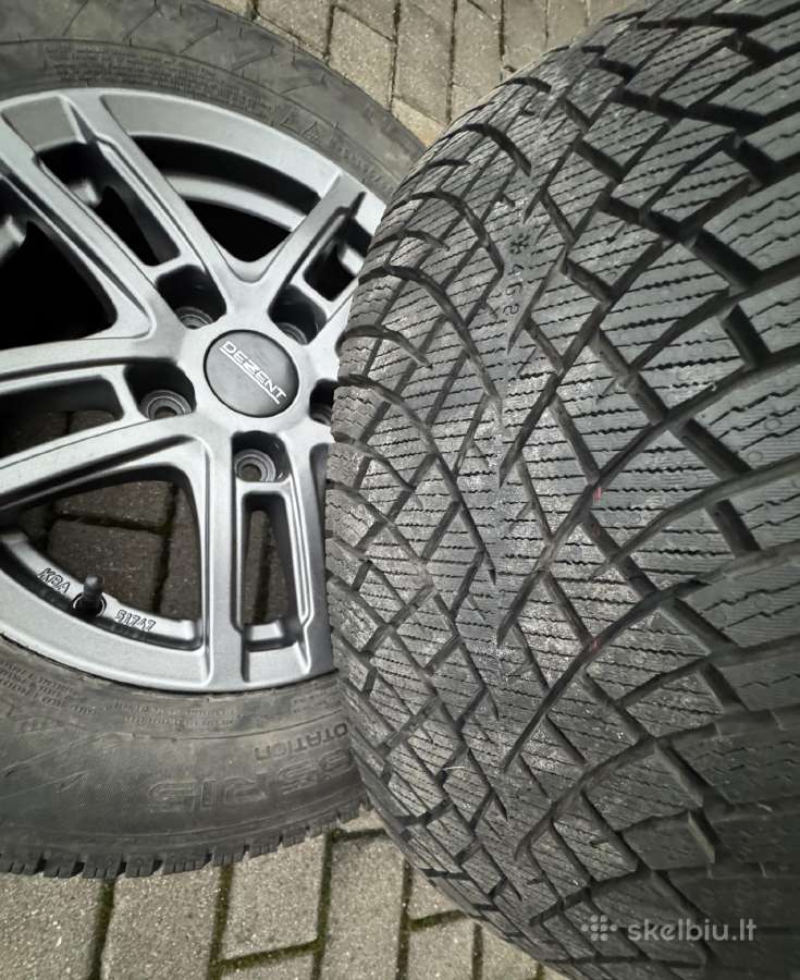 Nauji ratlankiai R15 su padangomis Nokian 195/65 - nuotraukos Nr. 14