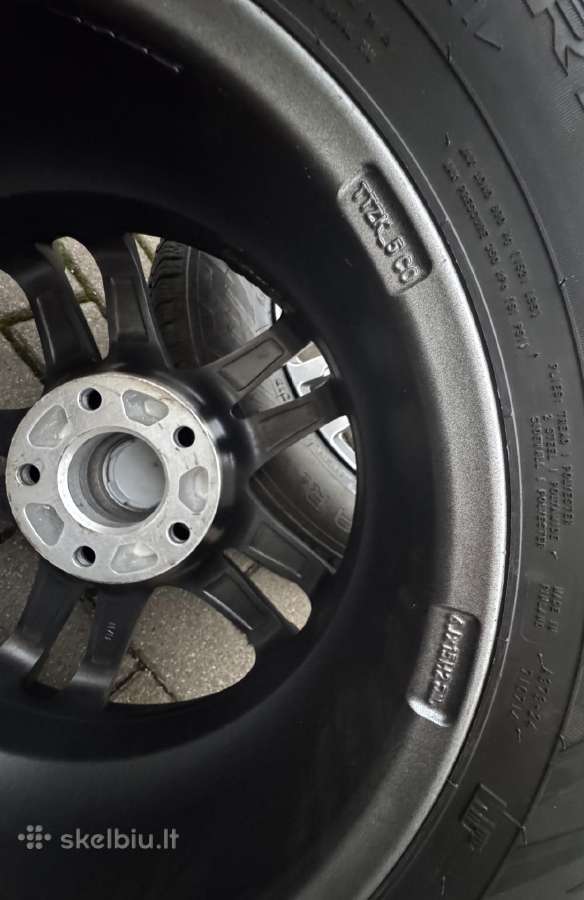 Nauji ratlankiai R15 su padangomis Nokian 195/65 - nuotraukos Nr. 17