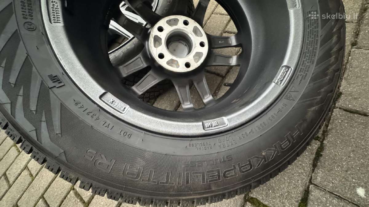 Nauji ratlankiai R15 su padangomis Nokian 195/65 - nuotraukos Nr. 22