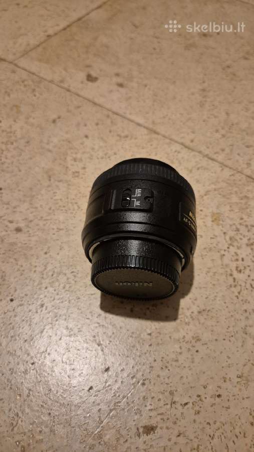 Nikon objektyvas Dx 35mm f1:1.8 - nuotraukos Nr. 3