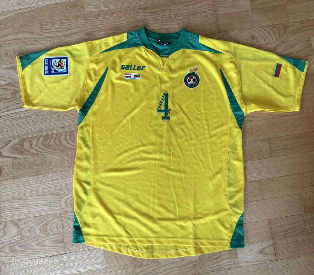 Lietuvos futbolo rinktines marskineliai - nuotraukos Nr. 3