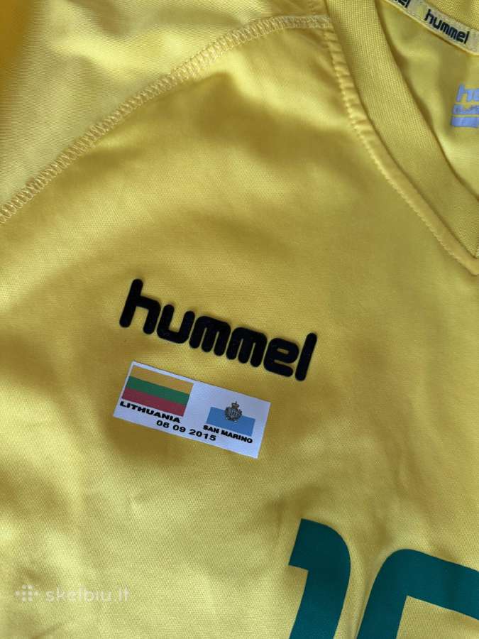 Lietuvos futbolo rinktines marskineliai - nuotraukos Nr. 7