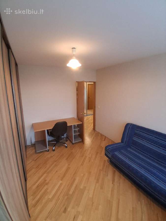 Nuomojamas erdvus 3 kamb. Butas - nuotraukos Nr. 6