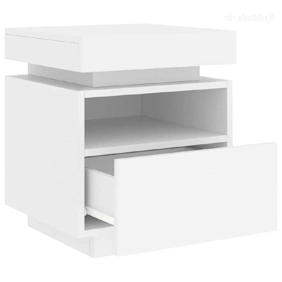 Naktinė spintelė su LED vidaxl(836784) - nuotraukos Nr. 3