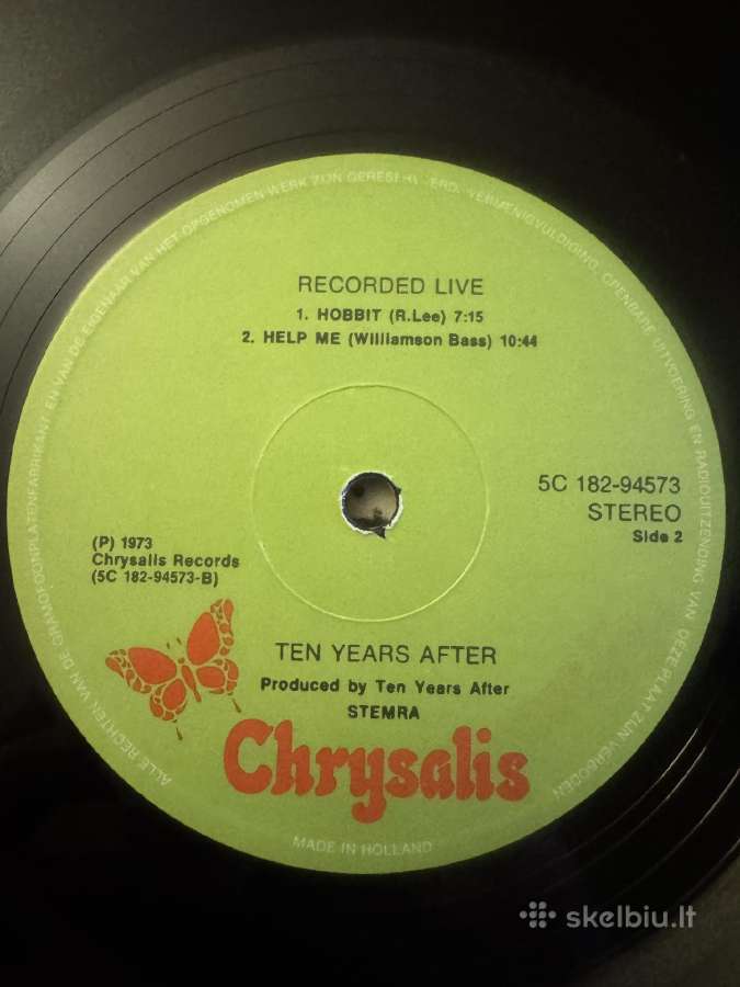 Ten Years After – Recorded Live 1973 2xlp vinyl - nuotraukos Nr. 7