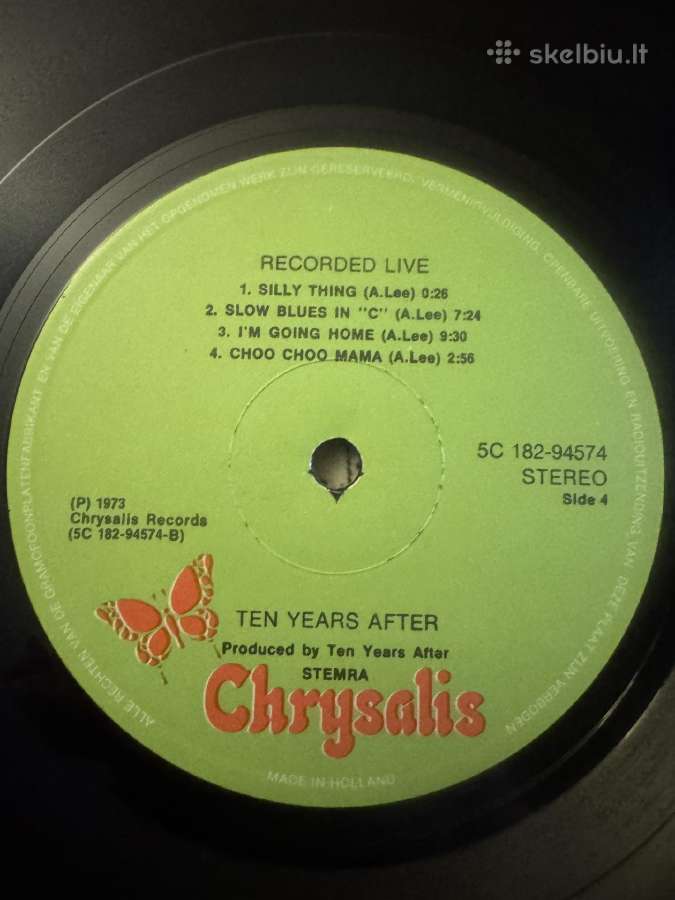 Ten Years After – Recorded Live 1973 2xlp vinyl - nuotraukos Nr. 11