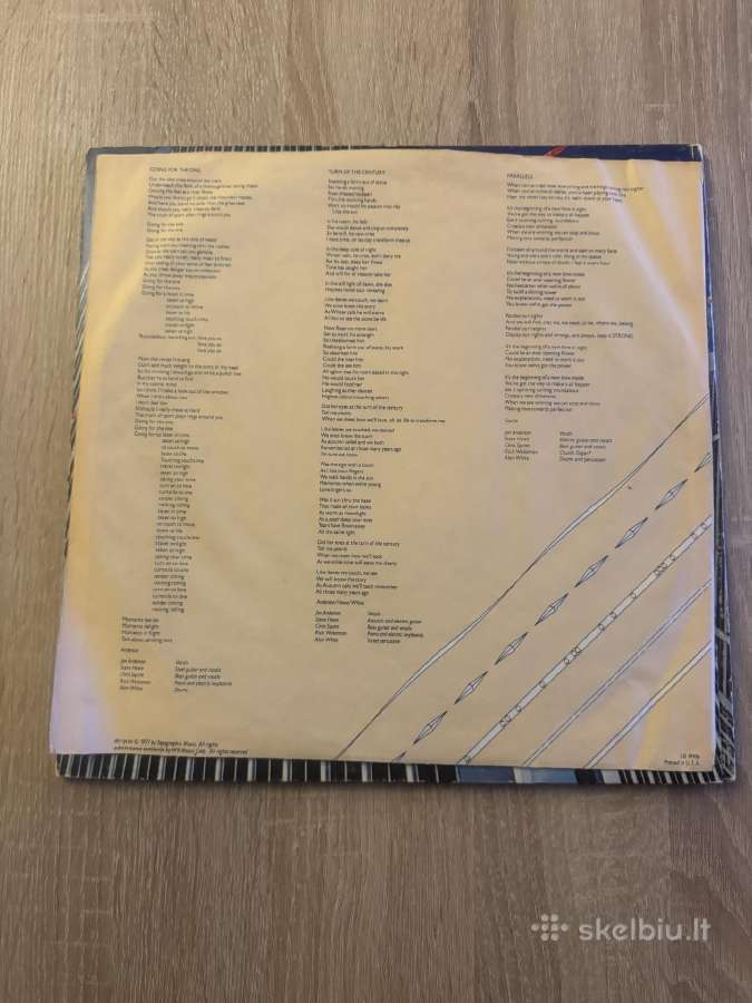 Yes – Going For The One 1977 Lp vinyl - nuotraukos Nr. 3