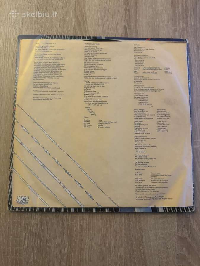 Yes – Going For The One 1977 Lp vinyl - nuotraukos Nr. 4