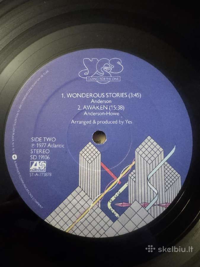 Yes – Going For The One 1977 Lp vinyl - nuotraukos Nr. 8