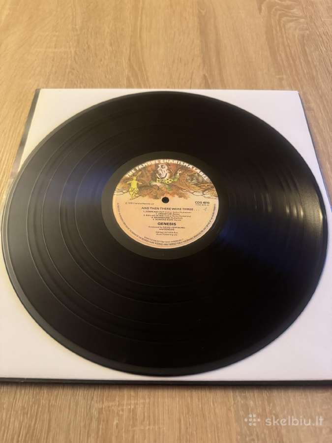 Genesis – And Then There Were Three 1978 Lp vinyl - nuotraukos Nr. 4