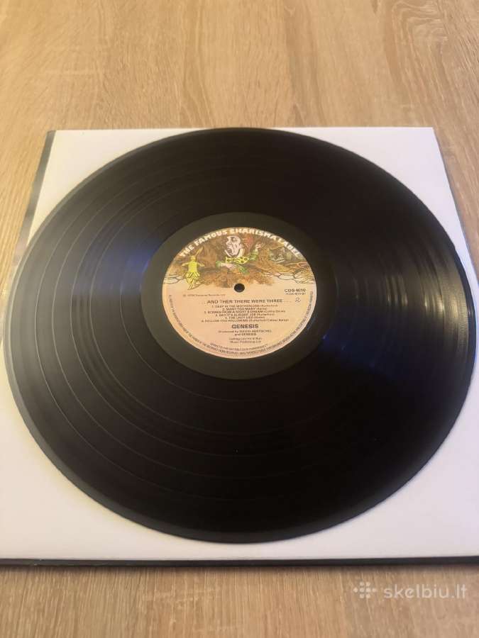 Genesis – And Then There Were Three 1978 Lp vinyl - nuotraukos Nr. 6