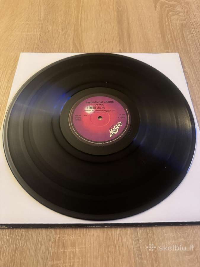 Jean Michel Jarre – Oxygene 1976 Lp vinyl - nuotraukos Nr. 3