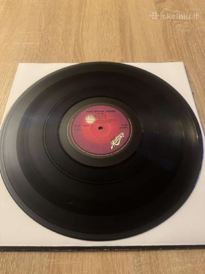 Jean Michel Jarre – Oxygene 1976 Lp vinyl - nuotraukos Nr. 5