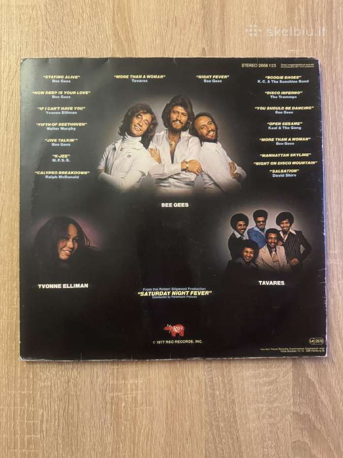 Saturday Night Fever Ost 2xlp 1977 - nuotraukos Nr. 2