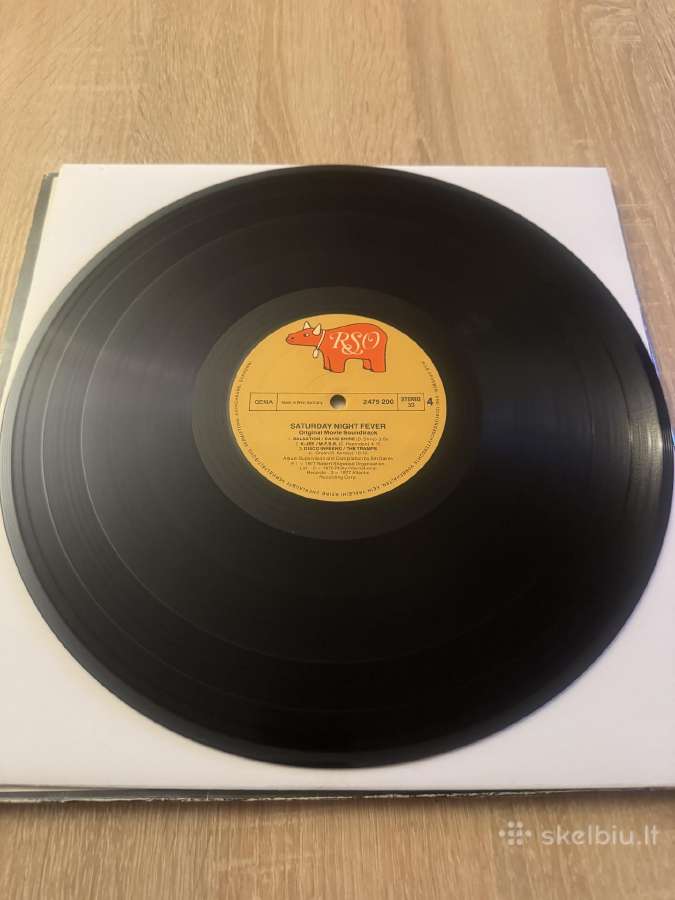 Saturday Night Fever Ost 2xlp 1977 - nuotraukos Nr. 12