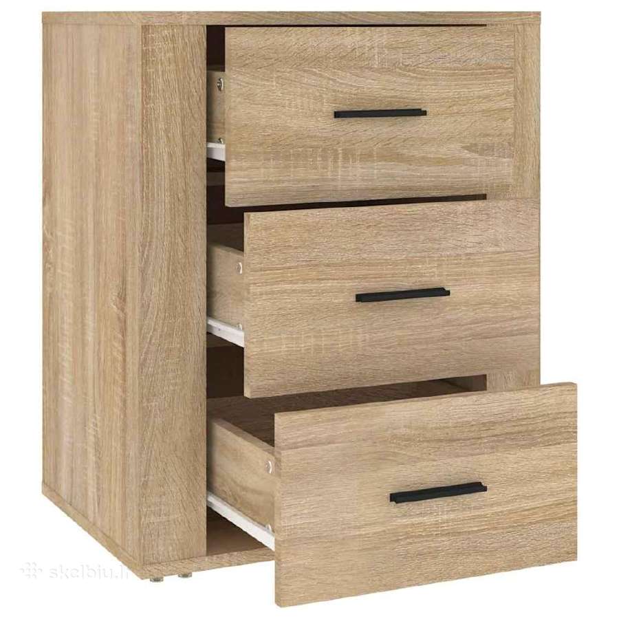 Naktinė spintelė, apdirbta mediena vidaxl(816715) - nuotraukos Nr. 3