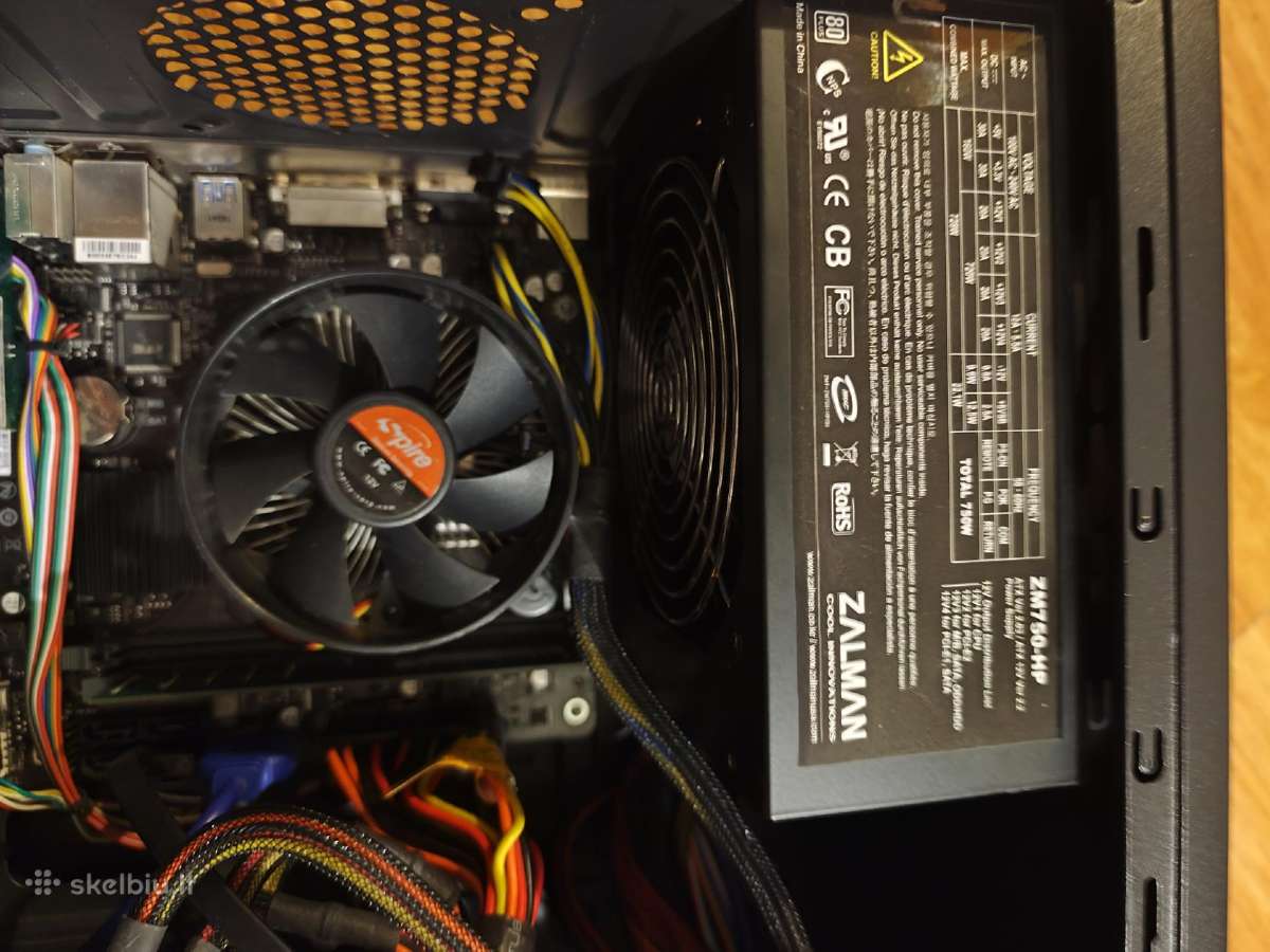 Parduodamas stac kompiuteris su Gtx 1050 Ti 4gb - nuotraukos Nr. 7