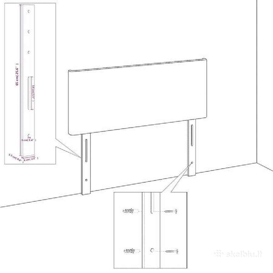 Galvūgaliai, tamsiai mėlyni vidaxl(346058) - nuotraukos Nr. 8