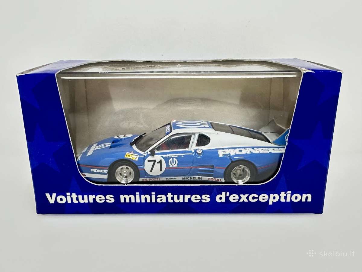Ferrari 512bb Lm Le Mans 1982 #71 mėlyn/ba 1:43 - nuotraukos Nr. 2