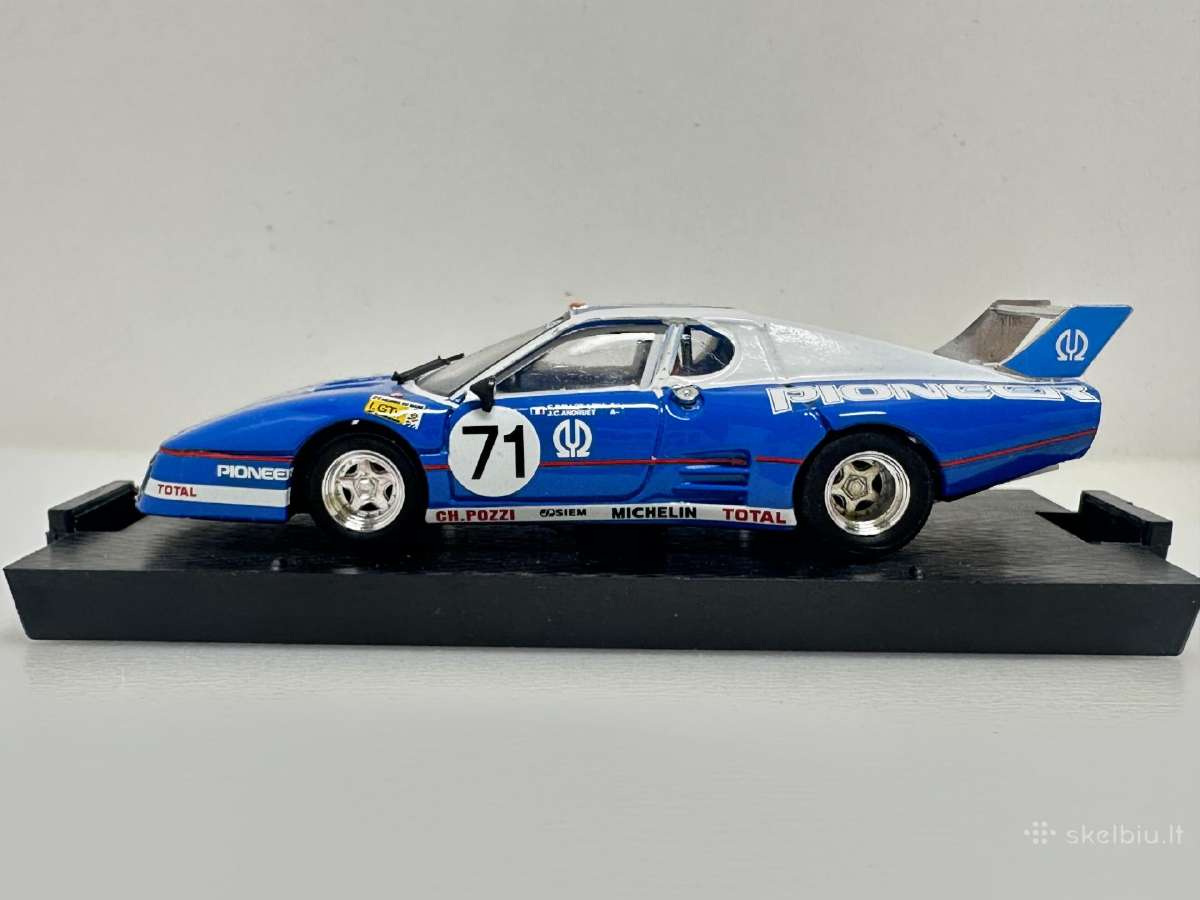 Ferrari 512bb Lm Le Mans 1982 #71 mėlyn/ba 1:43 - nuotraukos Nr. 4