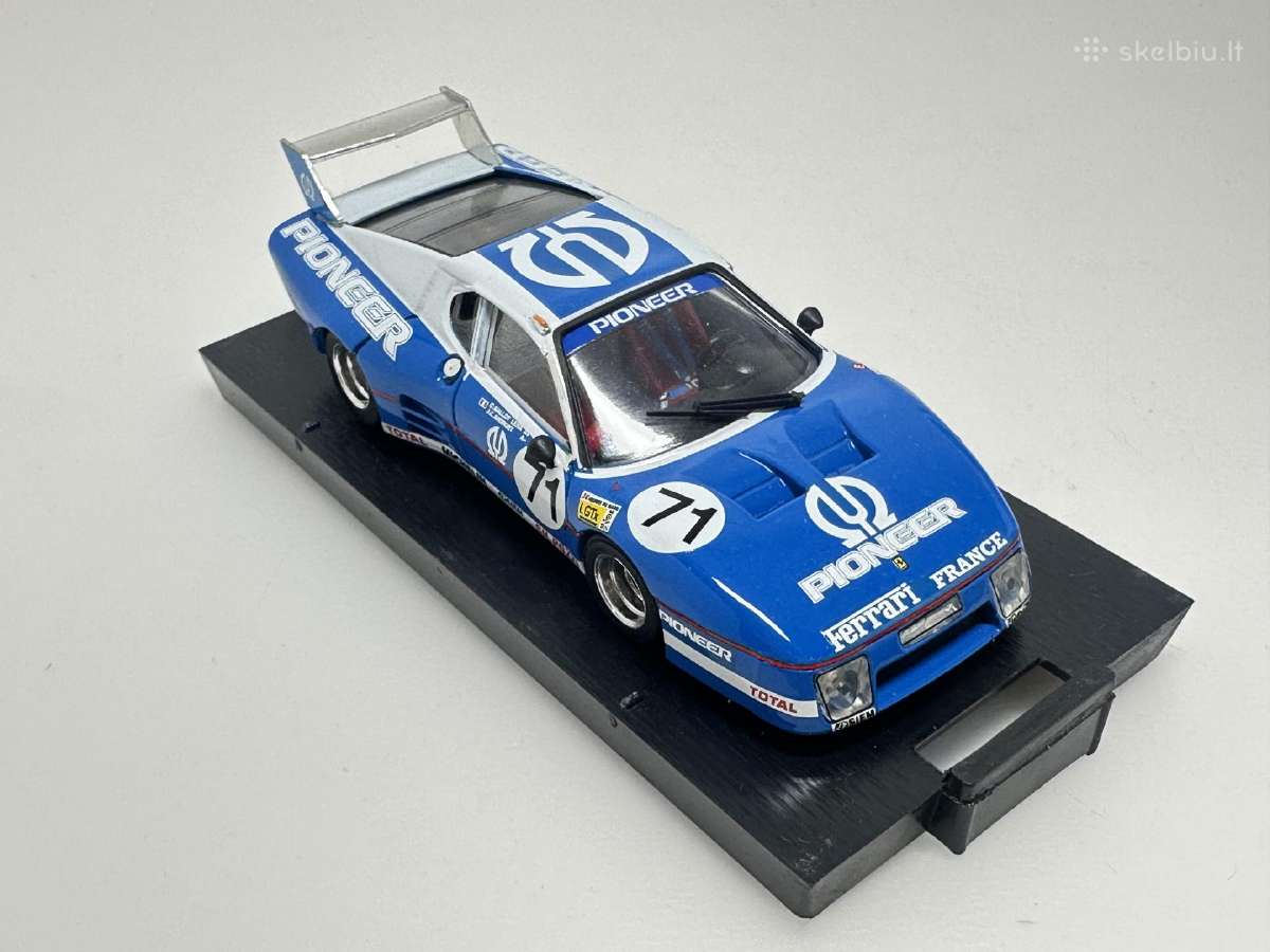 Ferrari 512bb Lm Le Mans 1982 #71 mėlyn/ba 1:43 - nuotraukos Nr. 6