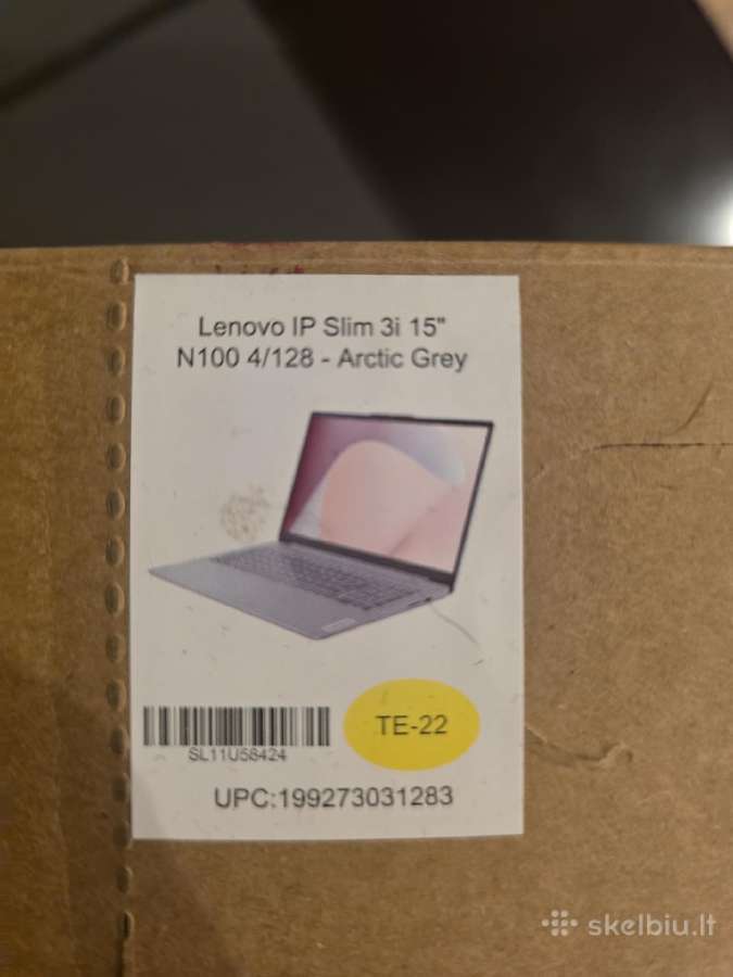 Naujas Lenovo Ideapad Slim 3 15" - nuotraukos Nr. 3