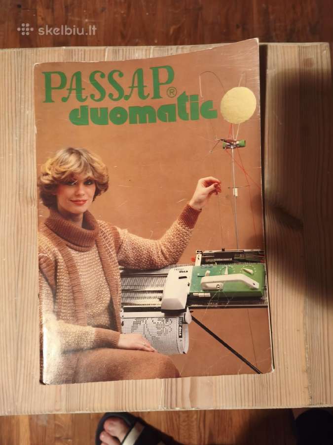 Pramoninė mezgimo mašina Passap duomatic - nuotraukos Nr. 4
