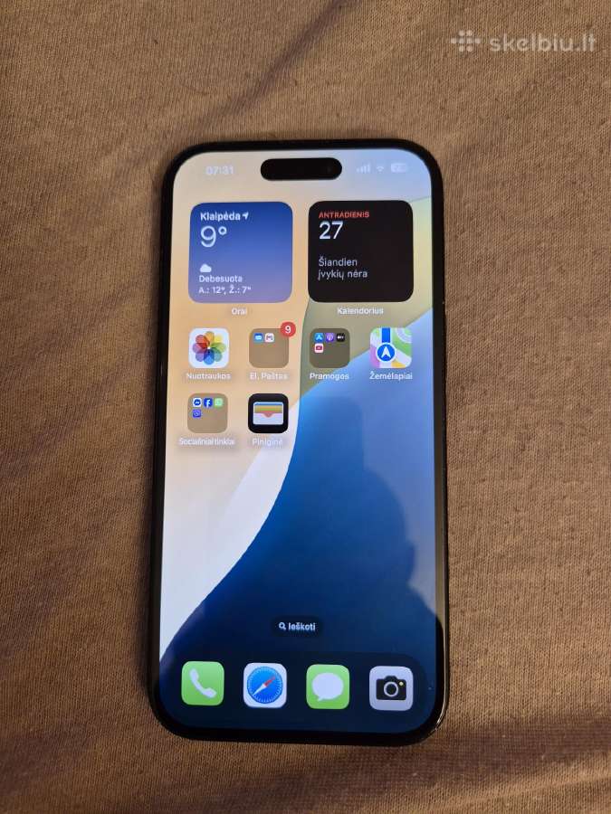 iPhone 15 128gb - nuotraukos Nr. 2