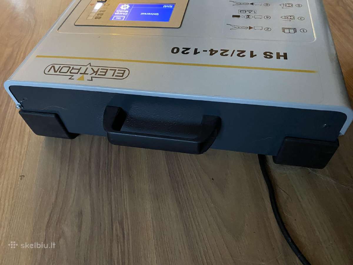 Įkroviklis Elektron Hs12/24-120, 120a, Vokietija - nuotraukos Nr. 4