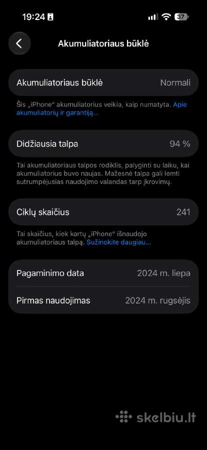 iPhone 16 pro - nuotraukos Nr. 3