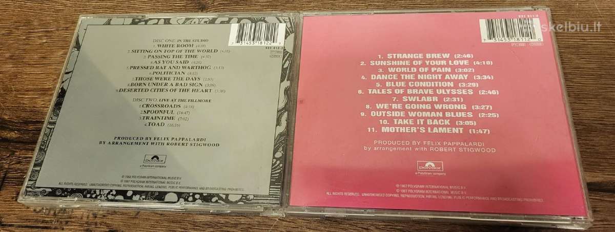 Cream CD - nuotraukos Nr. 3