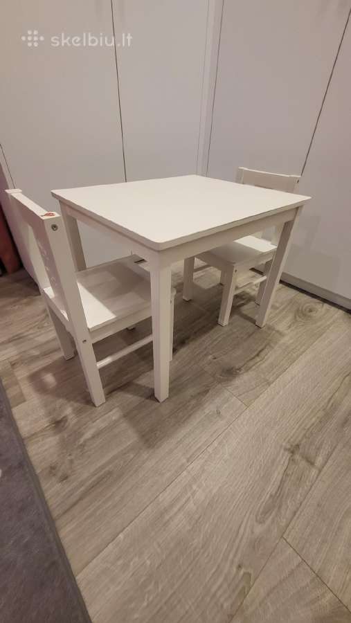 Kritter Ikea vaikiskas staliukas su dviem kėdutėm - nuotraukos Nr. 2