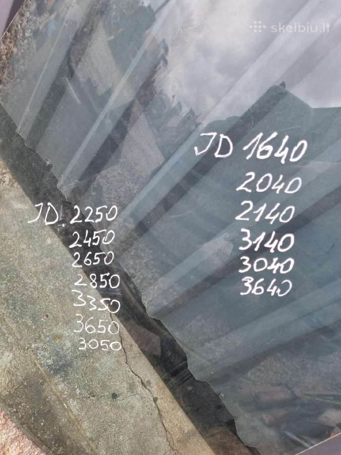 John Deere (Sg2) kabinos stiklai, durys ir kt. - nuotraukos Nr. 3