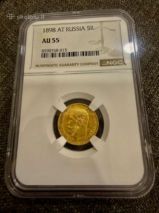 Auksine moneta - nuotraukos Nr. 3