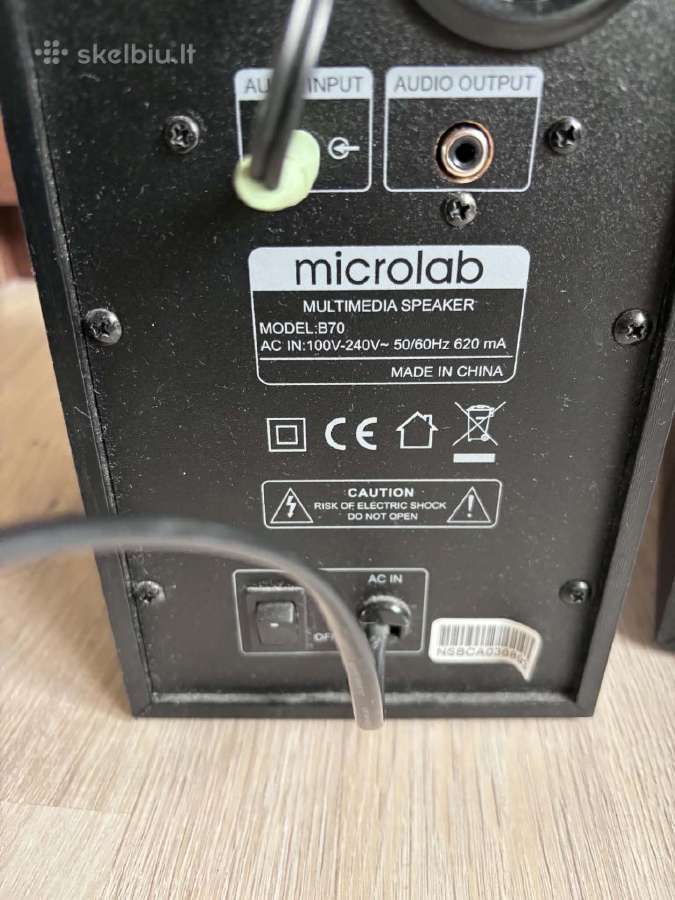 Kompiuterinė kolonėlė Microlab B70 - nuotraukos Nr. 3