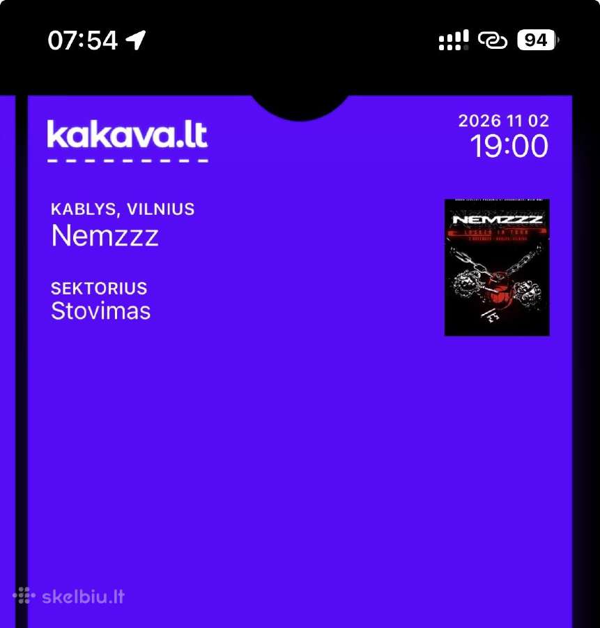 Nemzzo bilietai - nuotraukos Nr. 2