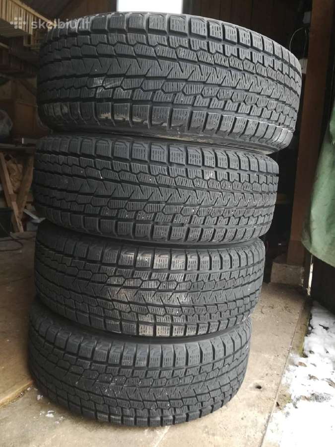 Lieti R17 ratlankiai su žieminėmis padangomis - nuotraukos Nr. 3
