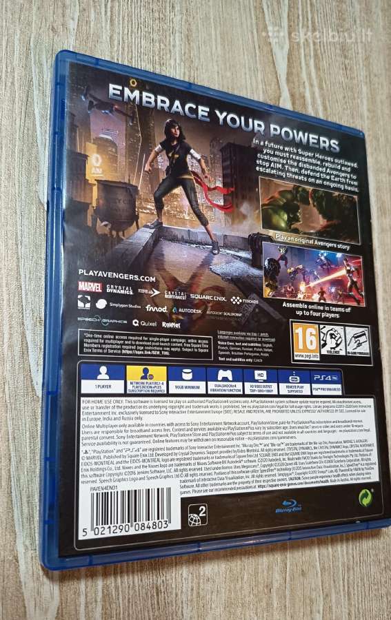 Ps4 Marvel's Avengers žaidimas - nuotraukos Nr. 3