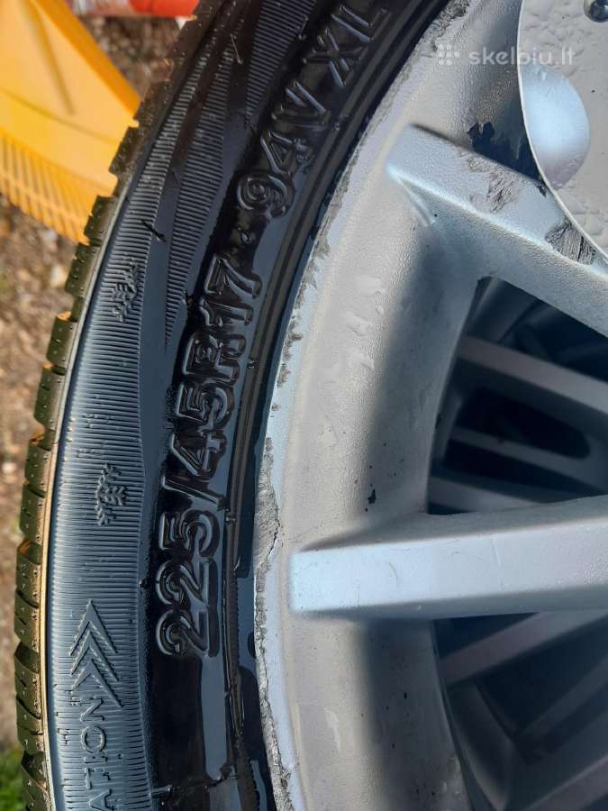 Ratlankiai su padangom r17 nuo audi b7 tinka ir k - nuotraukos Nr. 7
