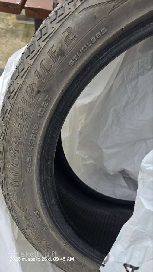 Goodyear Ultragrip Ice 2 (245/45 R19) - nuotraukos Nr. 4