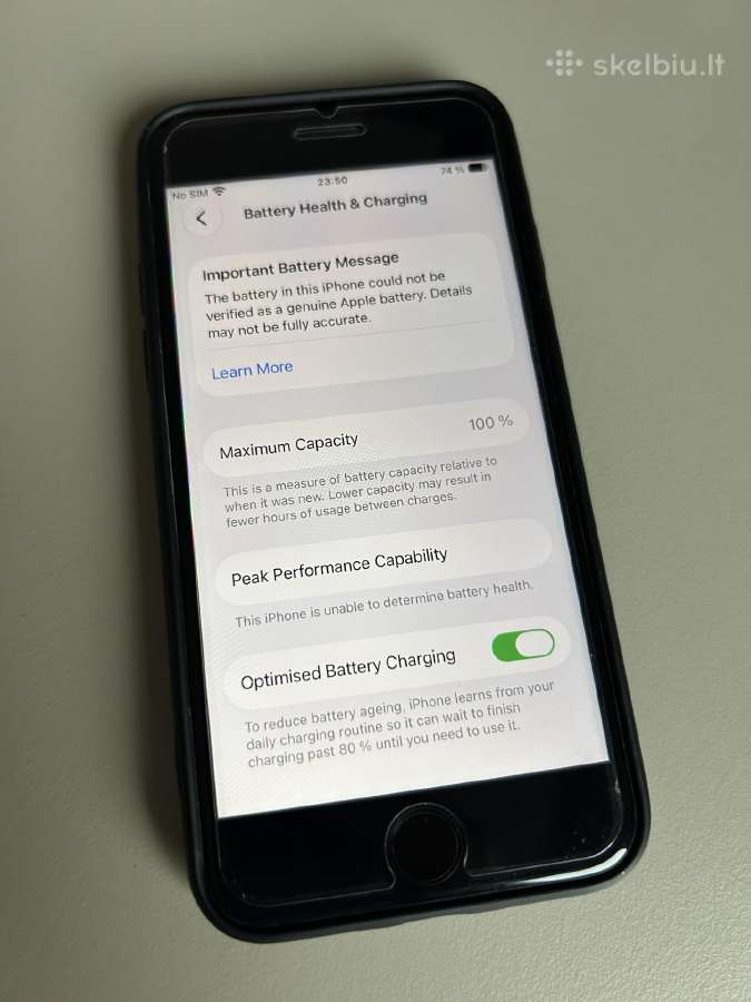 iPhone Se 2020, 64 GB, juodas - nuotraukos Nr. 9