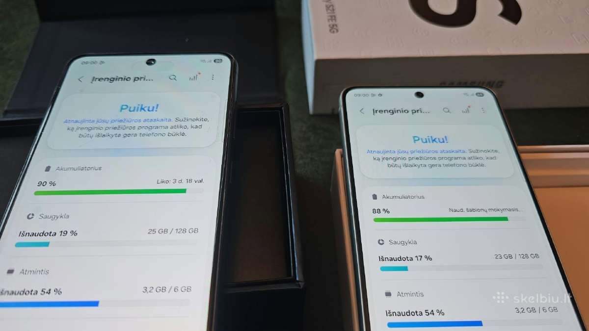 Samsung galaxy S21 Fe 5G komplektas - nuotraukos Nr. 6