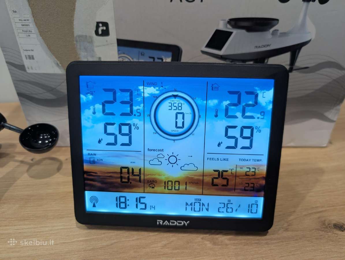 Meteorologinė stotelė su lauko moduliu - nuotraukos Nr. 2