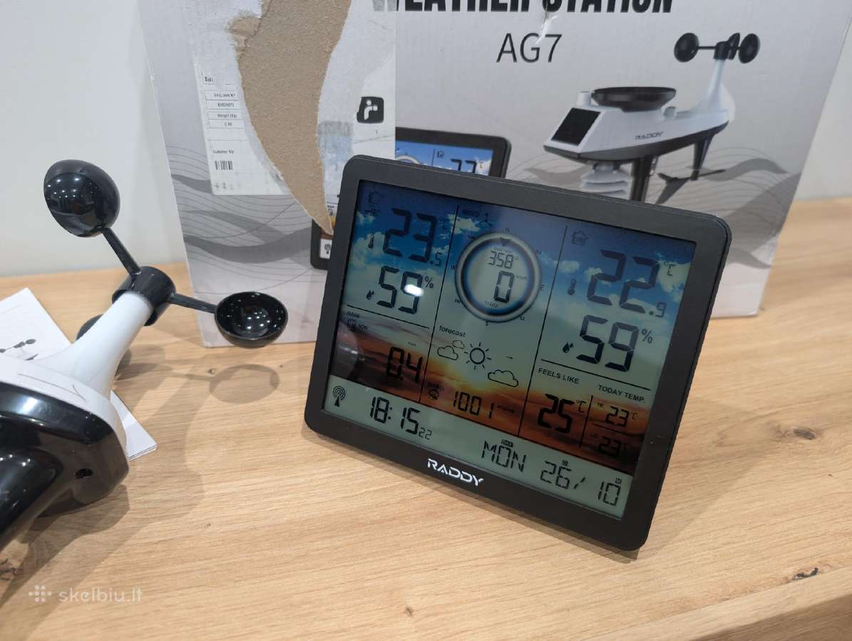 Meteorologinė stotelė su lauko moduliu - nuotraukos Nr. 3