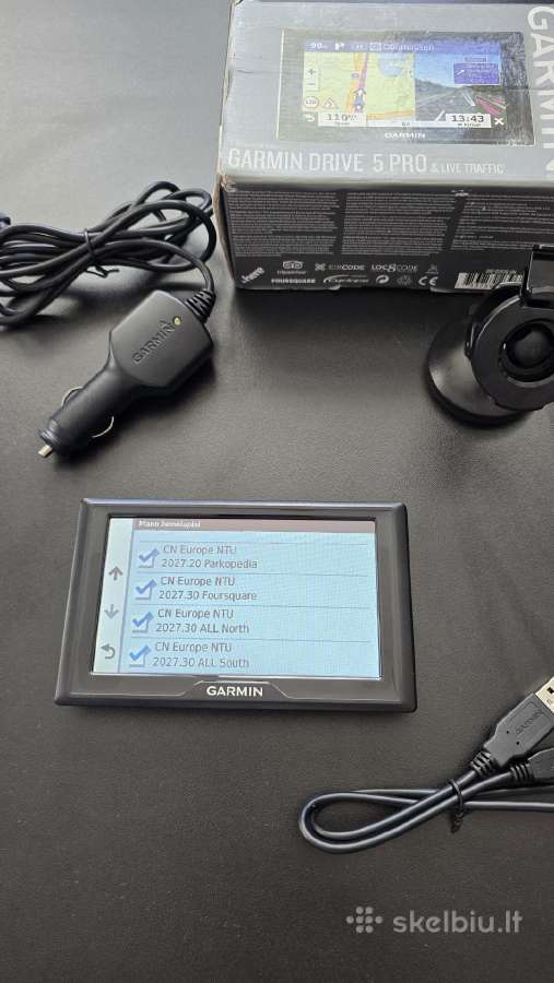 Garmin® Drive 5 Pro & Live Traffic 2027 - nuotraukos Nr. 4